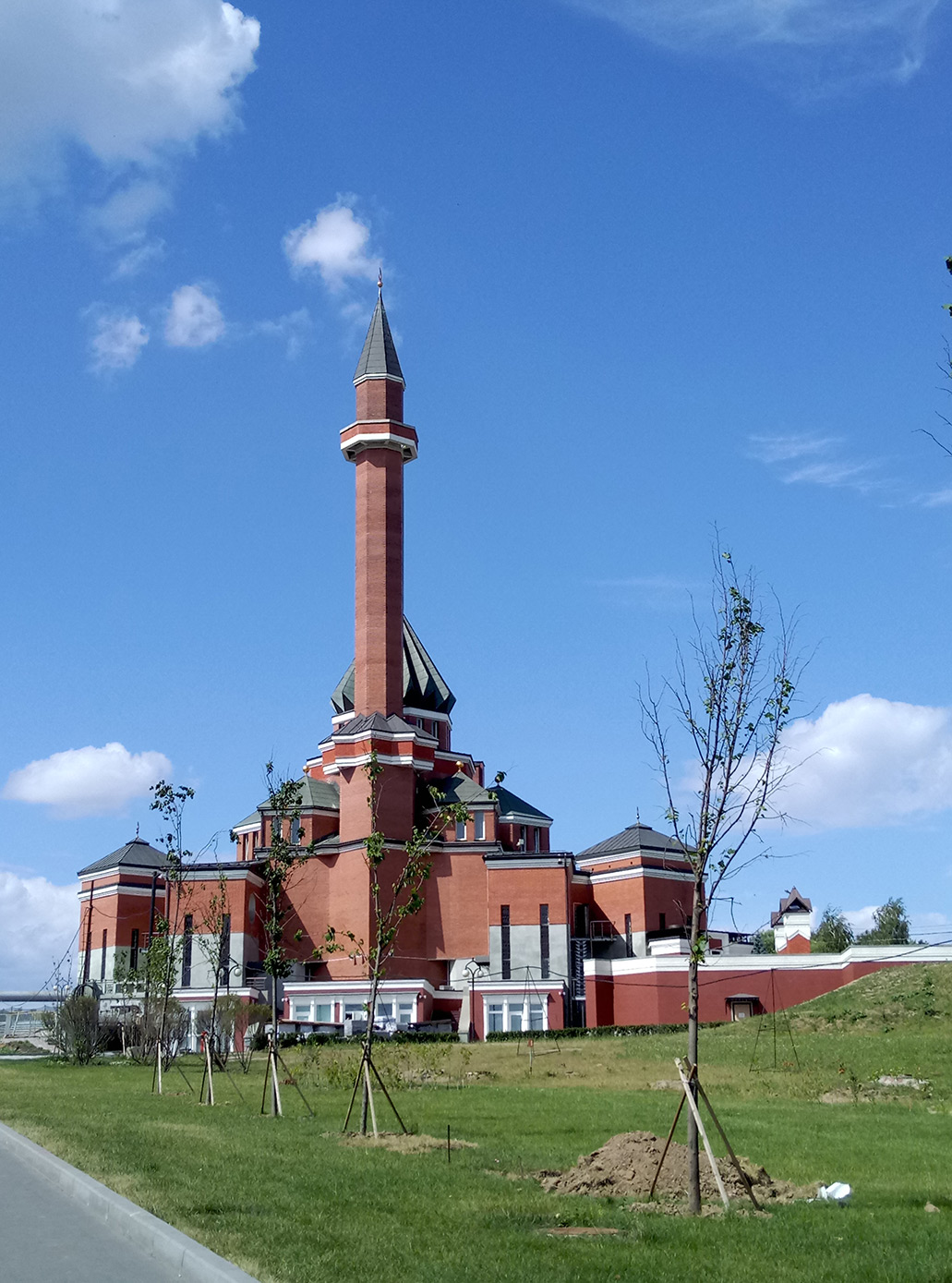 Мемориальная мечеть на Поклонной горе, Москва.