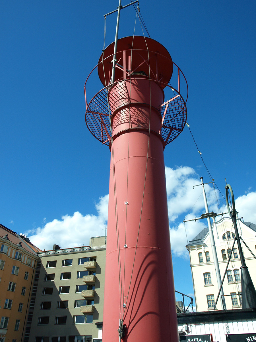 Плавучий маяк Relandersgrund в Хельсинки